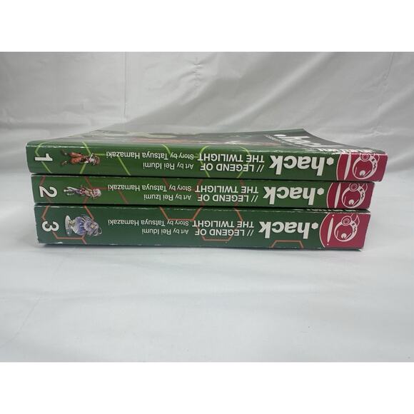 .Hack Legend of the Twilight Vol. 1-3 Manga Sci-Fi Tokyopop - Picture 2 of 2